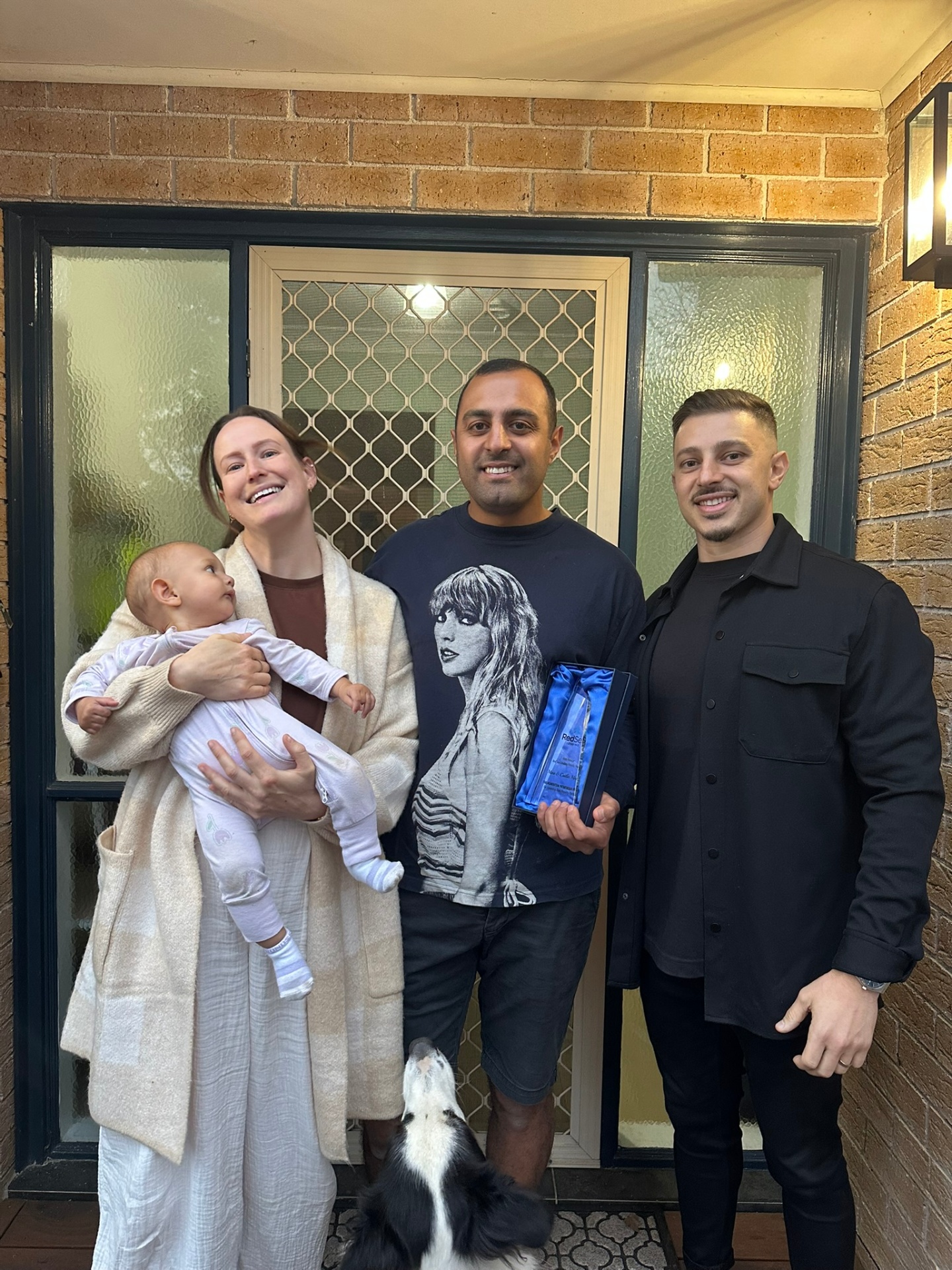 The Castle family — Settled with keys in hand · NSW